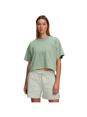 REMERA MUJER UA HWT WASH SS