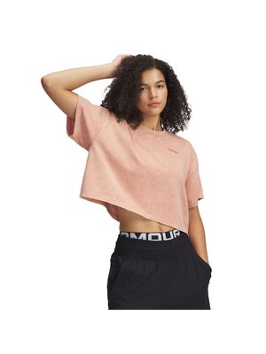 REMERA MUJER UA HWT WASH SS