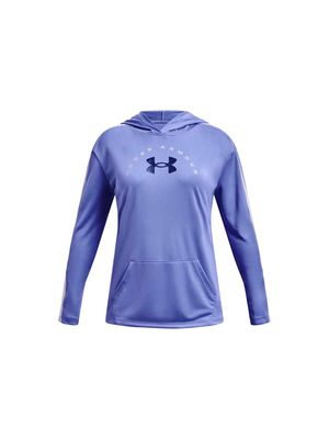 BUZO NIÑA TECH GRAPHIC LS HOOD