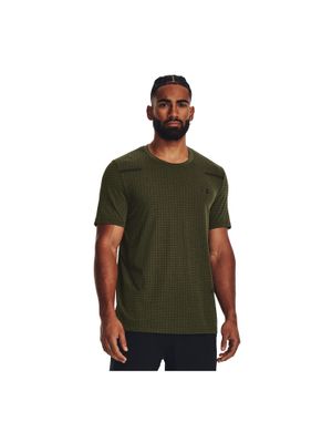 REMERA HOMBRE UA SEAMLESS GRID SS
