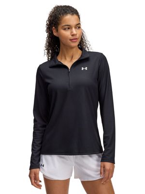 BUZO MUJER TECH RIB 1/2 ZIP