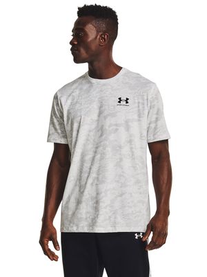 REMERA HOMBRE UA ABC CAMO SS-WHT