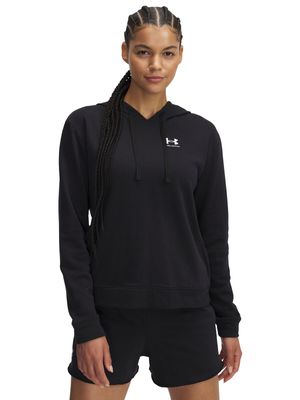 BUZO para MUJER RIVAL TERRY HOODIE BLACK