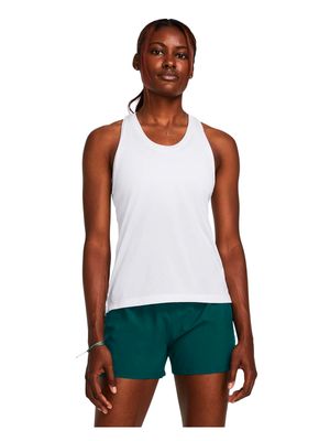 MUSCULOSA para MUJER UA LAUNCH SINGLET (100)WHITE