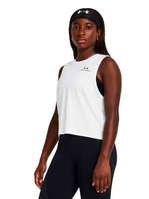 MUSCULOSA para MUJER VNSH ENRGY CROP TANK (100)WHITE